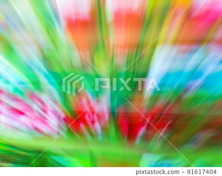 Blur unfocused warehouse background. Bokeh blurred store storage. Blur unfocused warehouse background. Bokeh blurred store storage. 91617404