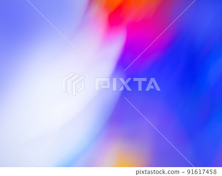 Colorful handmade aquarelle blur template design.. Blurred defocused background 91617458