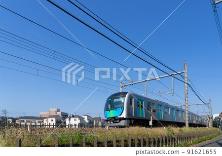 Railway Seibu Ikebukuro Line 40000 series S-TRAIN Fukutoshin Line Toyoko Line Minatomirai Line direct operation 91621655