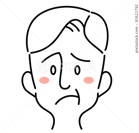 Anxious grandfather 91621792