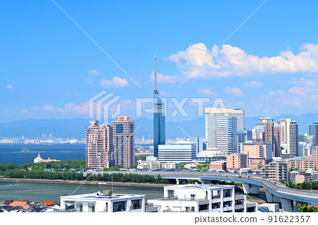 Fukuoka Cityscape Fukuoka Tower Fukuoka Cityscape Fukuoka Tower 91622357