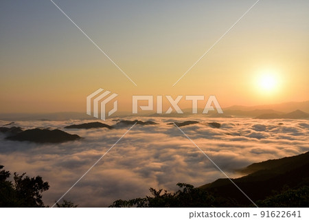 野坂川村的雲海 野坂川村的雲海 91622641