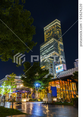 Osaka Tenshiba Abeno Harukas night view Osaka Tenshiba Abeno Harukas night view 91624220