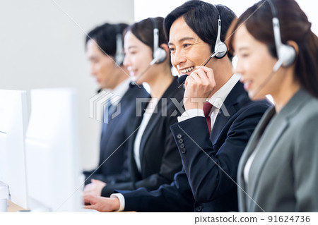 Operator Telephone Apointer Call Center Support Center Business Operator Telephone Apointer Call Center Support Center Business 91624736