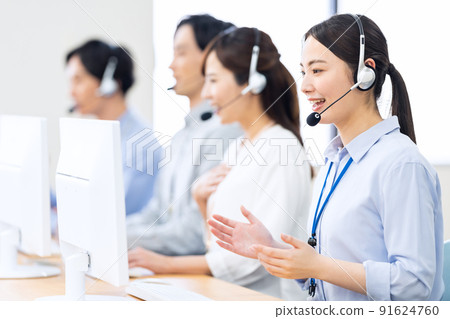 Operator Telephone Apointer Call Center Support Center Business Operator Telephone Apointer Call Center Support Center Business 91624760