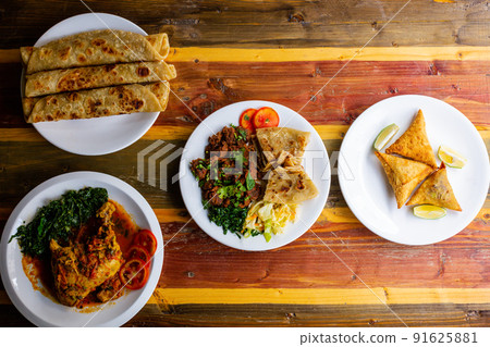 Food dishes in Kenya  91625881