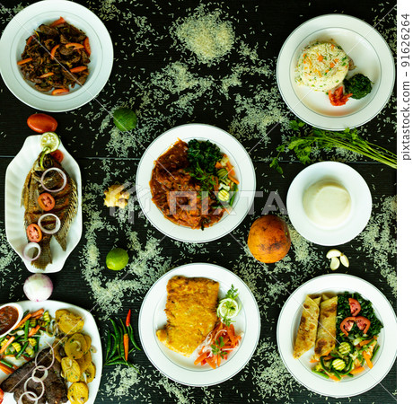 Food dishes In Kenya East Africa  91626264