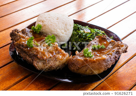 Food dishes In Kenya East Africa  91626271