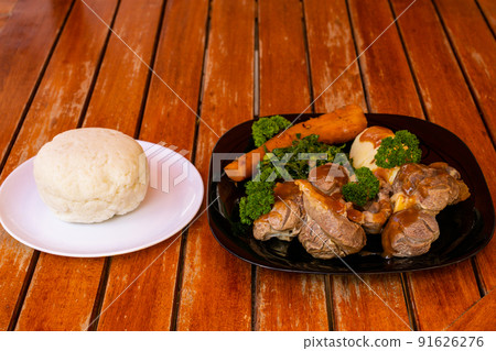 Food dishes In Kenya East Africa  91626276