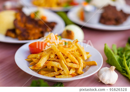 Food dishes In Kenya East Africa  91626328