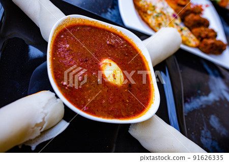 Food dishes In Kenya East Africa  91626335