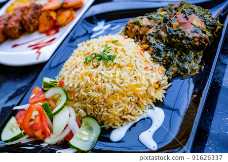 Food dishes In Kenya East Africa  91626337