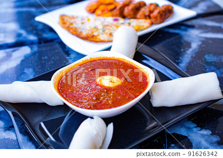 Food dishes In Kenya East Africa  91626342