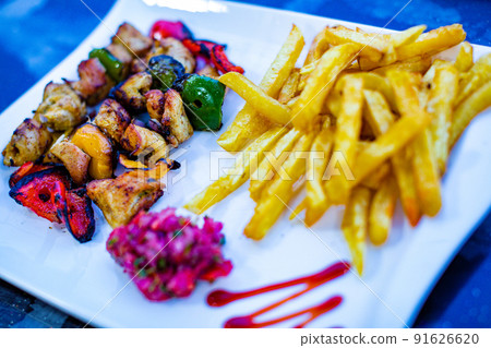 Food dishes in Kenya East Africa Food dishes in Kenya East Africa 91626620