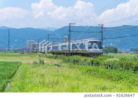 Railway Odakyu Romance Car EXEα 2022 Early Summer Railway Odakyu Romance Car EXEα 2022 Early Summer 91626647