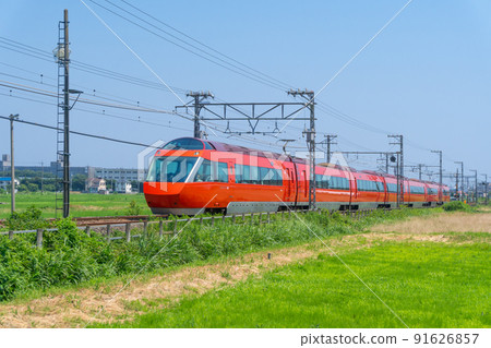Railway Odakyu Romance Car GSE 2022 Early Summer 91626857