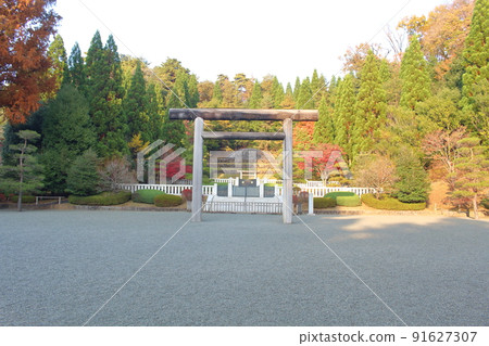 Tama Higashi Mausoleum Empress Teimei Mausoleum Musashi Mausoleum Cemetery Hachioji, Tokyo 91627307