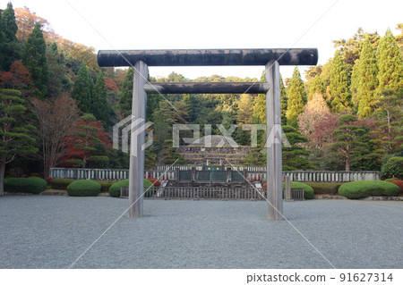 Tama East Mausoleum Empress Teimei Tomb Musashi Imperial Mausoleum, Hachioji, Tokyo 91627314