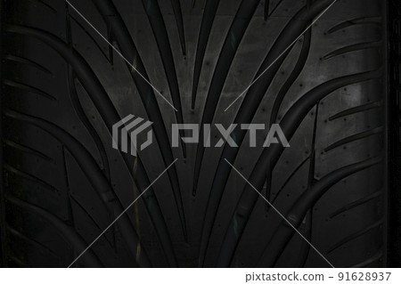 Car tire background, Tyre texture closeup background. Car tire background, Tyre texture closeup background. 91628937