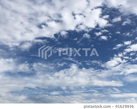 Summer blue sky and clouds Summer blue sky and clouds 91629936