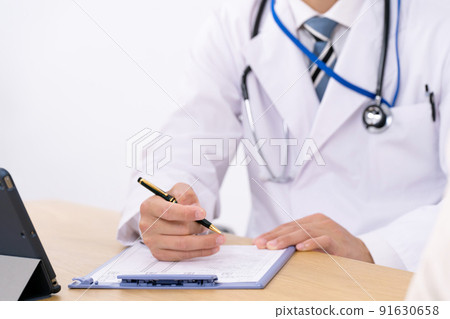 Medical image hand counseling 91630658
