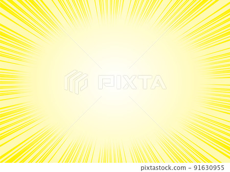Yellow concentrated line background Yellow haze 91630955