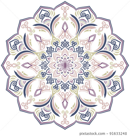 曼陀羅藝術（幾何圖案，可愛，女性化） 91633248