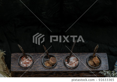 Thai herbal plant and healthy drinks concept. 91633365