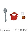 Spoon & milk sugar 91636151