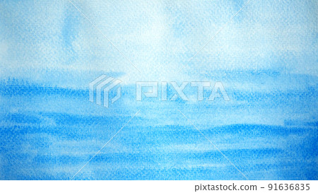abstract blue white color background sky water sea ocean wave cloud nature watercolor painting art texture illustration design pattern on paper abstract blue white color background sky water sea ocean wave cloud nature watercolor painting art texture illustration design pattern on paper 91636835