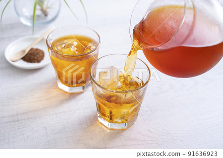 倒入冰如意寶茶 91636923