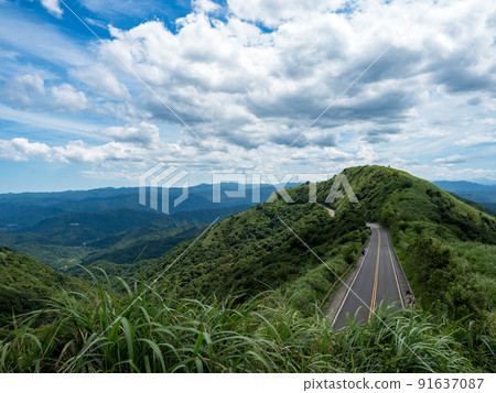 landscape of township in New Taipei City,Taiwan. landscape of township in New Taipei City,Taiwan. 91637087