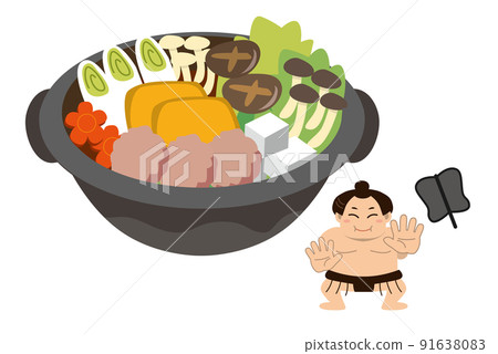 Chanko nabe cooking 91638083