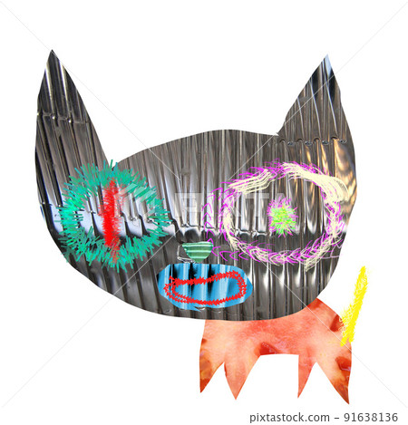 Mad cat collage Mad cat collage 91638136
