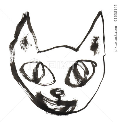 Cat / ink / illustration Cat / ink / illustration 91638145