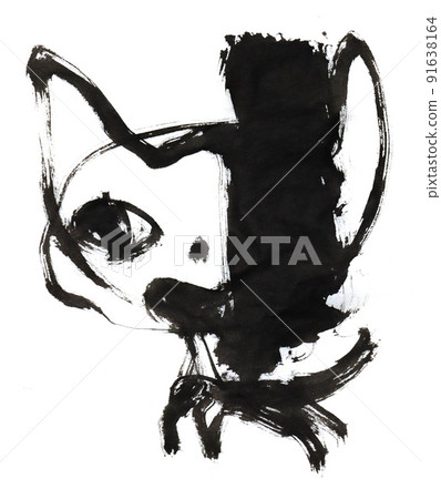 Mad cat / ink / illustration Mad cat / ink / illustration 91638164