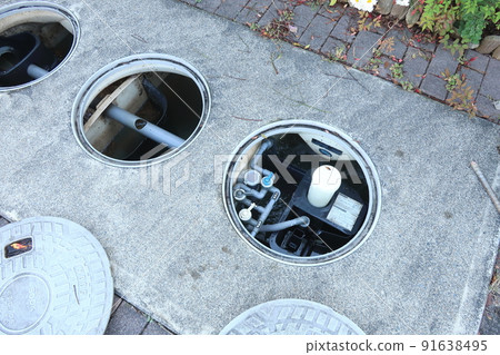 Cleaning of merged septic tank Cleaning of merged septic tank 91638495
