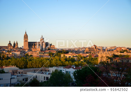 Salamanca Cathedral in Spain Salamanca Cathedral in Spain 91642502