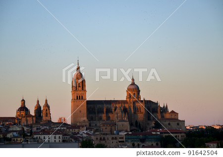 Salamanca Cathedral in Spain Salamanca Cathedral in Spain 91642504