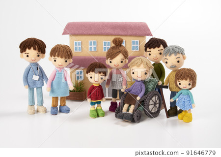 Amigurumi doll nursing image Amigurumi doll nursing image 91646779