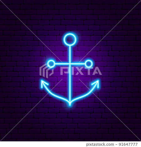 Anchor Neon Sign 91647777