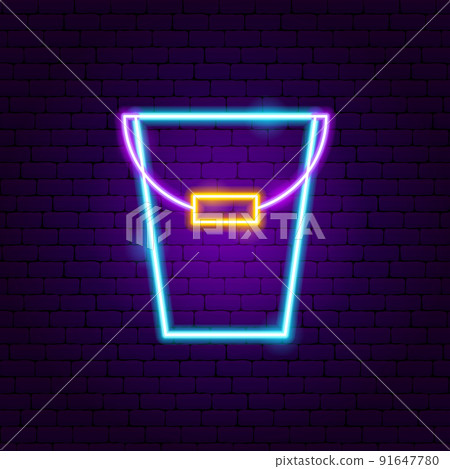 Bucket Neon Sign 91647780