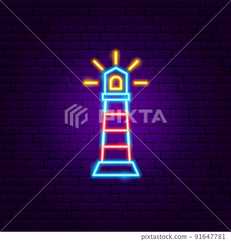 Lighthouse Neon Sign Lighthouse Neon Sign 91647781