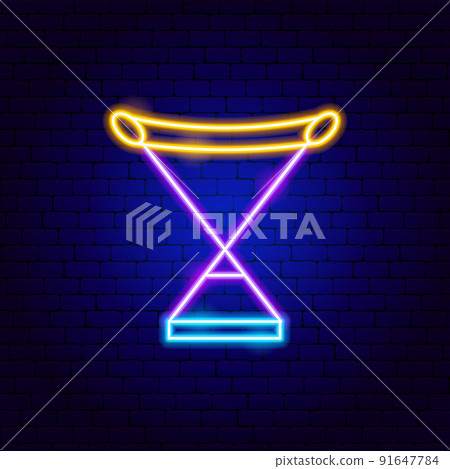 Backless Stool Neon Sign Backless Stool Neon Sign 91647784
