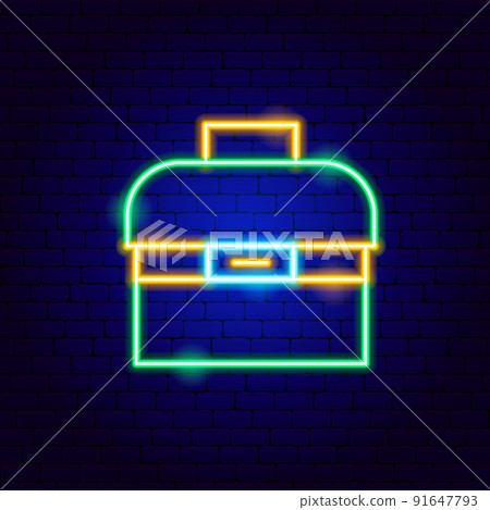 Fishing Toolbox Neon Sign Fishing Toolbox Neon Sign 91647793
