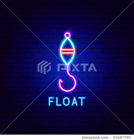 Float Neon Label 91647795