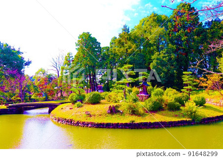 Negoro-ji Temple Autumn scenery 91648299