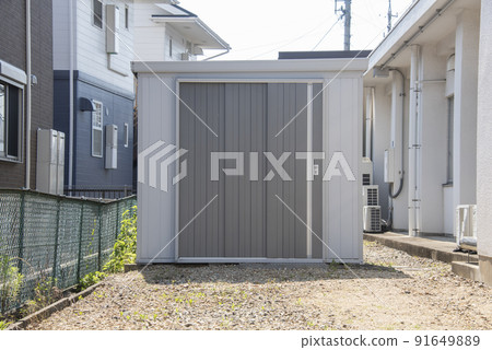 Storage room. Storage. Warehouse. 91649889