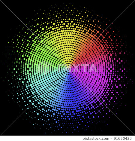 colorful halftone gradient colorful halftone gradient 91650423
