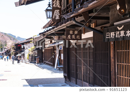 《Nagano Prefecture》 Narai-juku / Kisoji post town 91651123